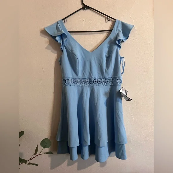 city studio blue dress 13